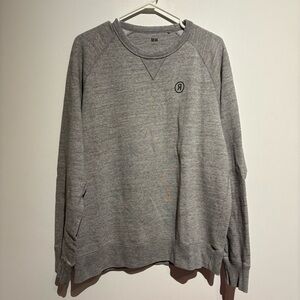 Uniqlo Registered "KEEP GOING" Gray Sweatshirt  Mens Large